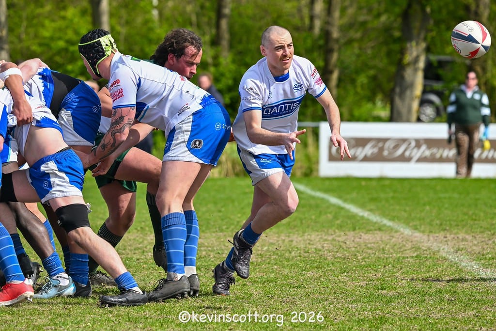 Men's 2nd XV win promotion play-off at Gouda